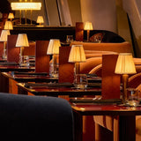 Elegant sladdlös LED Silk Touch bordslampa – modern elegans MILA Sverige