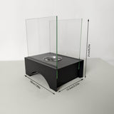 Bordstablett Bioetanol Kamin med Verklig Flamma Carvallo