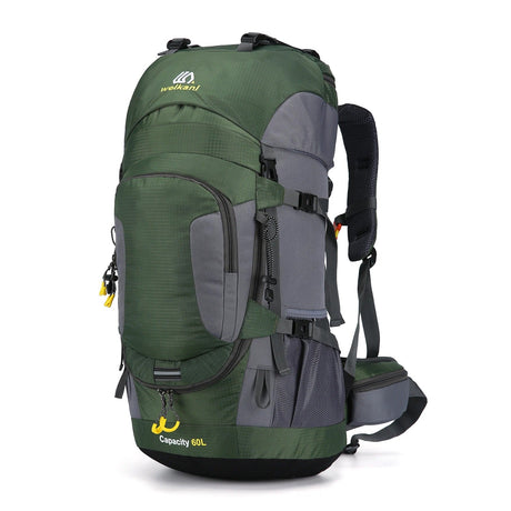 Carvallo Rucksack DryHike 60L | Vattentät & Robust | Ergonomiskt bärsystem | För vandring & camping Carvallo
