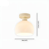 CeramiLume Lampa - Nordisk keramik glas LED Lampa Carvallo