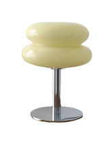 Glaslampe i Macaron-stil – elegant glas-bordlampe til hyggelig atmosfære Carvallo