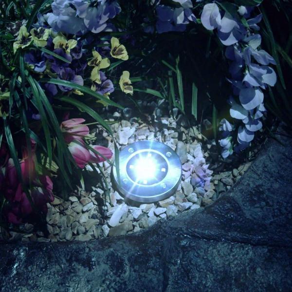 GlowDiscs – Utomhus solcellslampor, set om 8 Carvallo