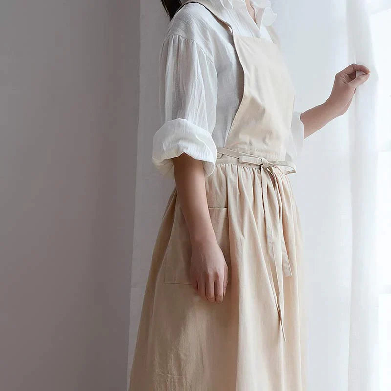 Bomullsskydd med fickor och vattenavvisande beläggning Carvallo