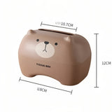 Carvallo - Söt Pappersnäsdukask med Djuransikte och enkel öppning Carvallo