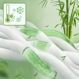 Sommar Cool Bamboo Fiber Fitted Sheet – Lyxig Andas Komfort Carvallo