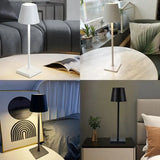 Elegant LED-bordslampa med batteri Carvallo