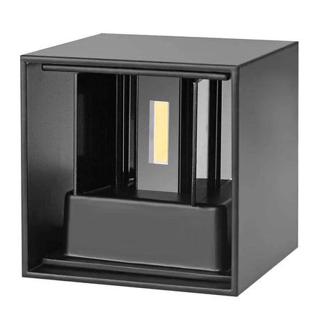 Vägglampa Modern Svart Aluminium LED Lampa Carvallo
