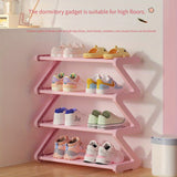 ZigZag Skoställ - Stilig och Platsbesparande Skor Organizer Carvallo