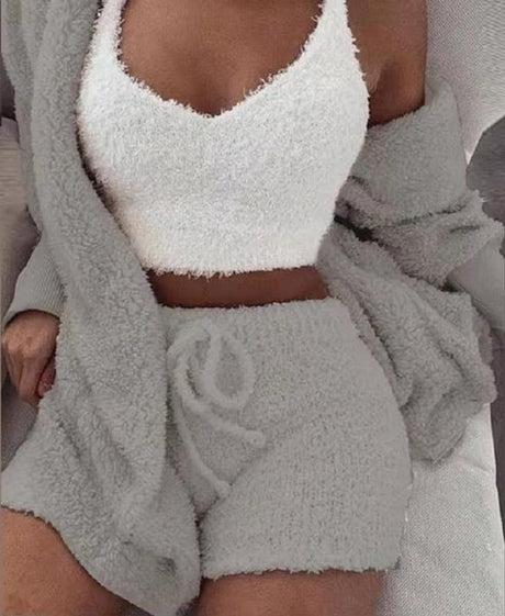 MIROSE Mysigt stickat set (3 delar) MILA Sverige