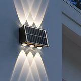 Vägglampa Utomhus Solar LED Varm Vit Carvallo