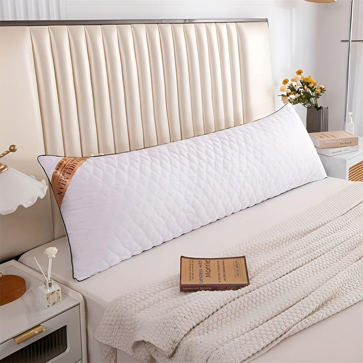 NordicDream Kudde - Nordisk Latex Hypoallergenisk Mjuk Sömnkudde Carvallo