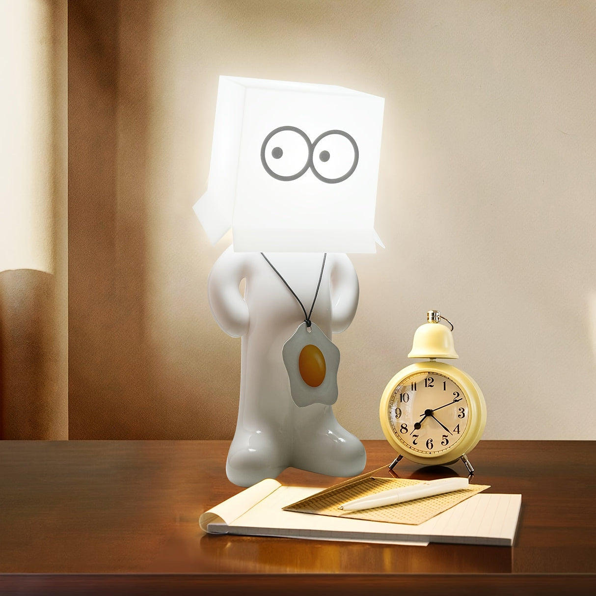 FunGlow - Kreativ Bordslampa, USB LED Nattlampa för Sängkammardekoration Carvallo