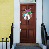 Söt Påskkanin Krans – Perfekt för Våren och Påskdekorationer Carvallo