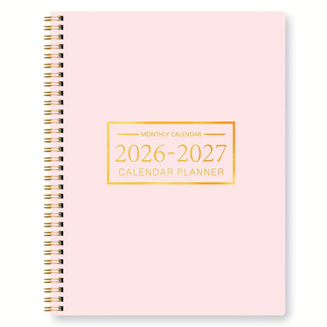 Månatlig Pappersplanerare med Spiralbindning Carvallo