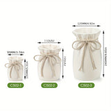 Bohemsk Geometrisk Dekorativ Vas – Idealisk för Vår- och Påskdekorationer Carvallo