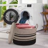 Klassisk Vävd Förvaringskorg med Lock - Stilfull Lösning för Dina Tillhörigheter Carvallo