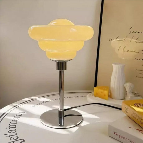 RippleGlow - Äggtårta Ripple Glaslampa Carvallo