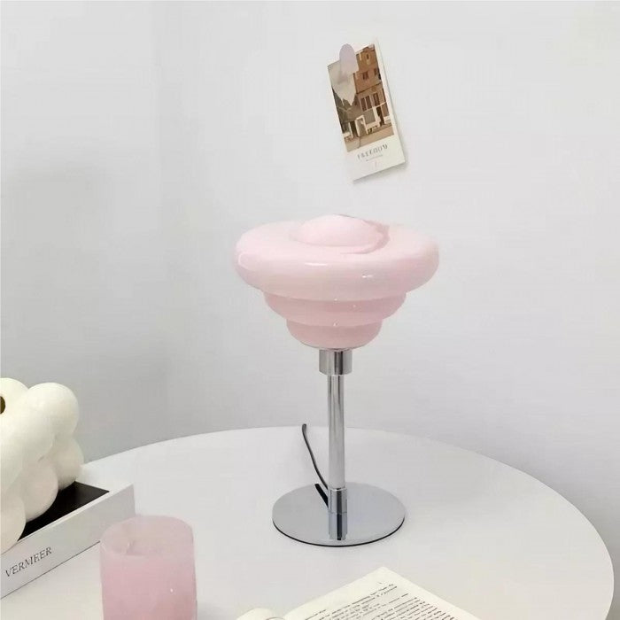 RippleGlow - Äggtårta Ripple Glaslampa Carvallo