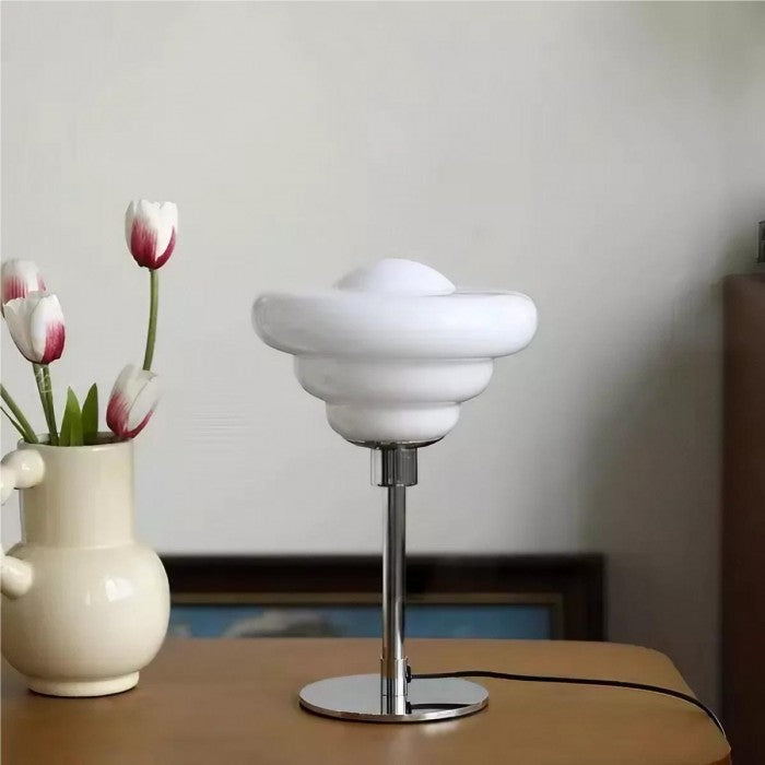 RippleGlow - Äggtårta Ripple Glaslampa Carvallo