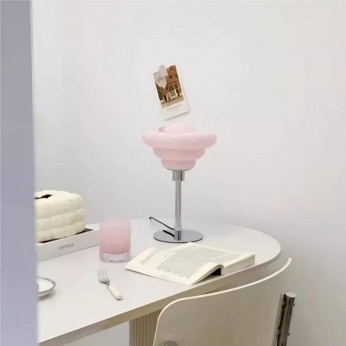 RippleGlow - Äggtårta Ripple Glaslampa Carvallo