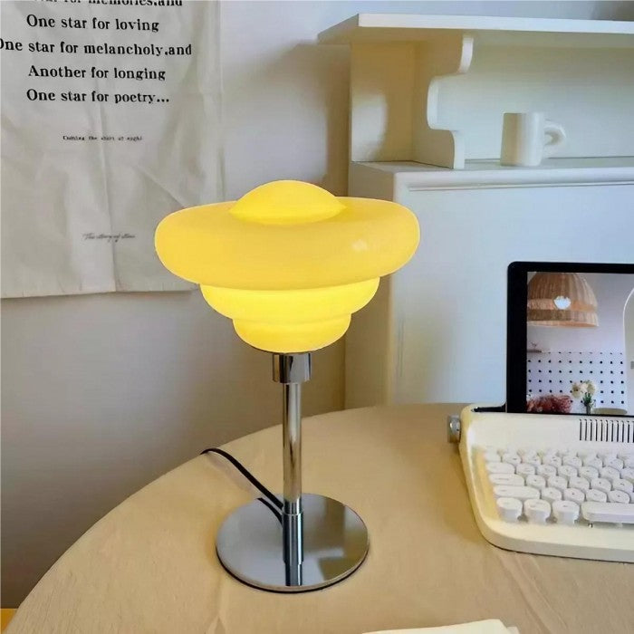 RippleGlow - Äggtårta Ripple Glaslampa Carvallo