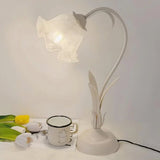 Bordslampa med vintage blomsterdesign bas Carvallo