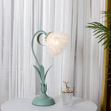 Bordslampa med vintage blomsterdesign bas Carvallo