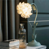 Bordslampa med vintage blomsterdesign bas Carvallo