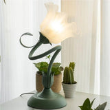 Bordslampa med vintage blomsterdesign bas Carvallo