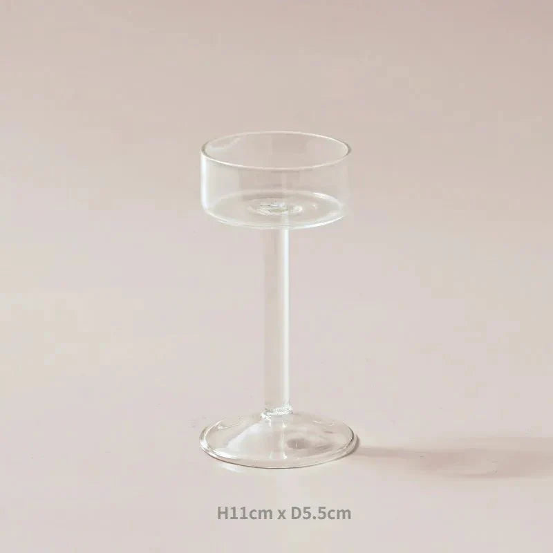 Eleganta glas ljuslykta set för heminredning Carvallo