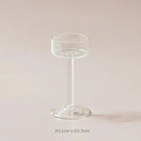 Eleganta glas ljuslykta set för heminredning Carvallo