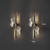 Vägglampa Modern Glas LED Guldarmatur Carvallo