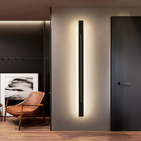 Vägglampa Modern Svart Metall LED Vägglampa Carvallo
