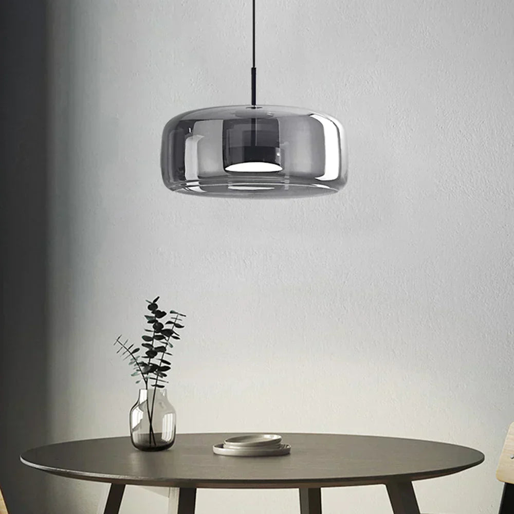 Pendellampa Glas LED Modern Takarmatur Carvallo