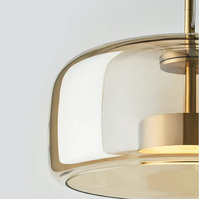 Pendellampa Glas LED Modern Takarmatur Carvallo