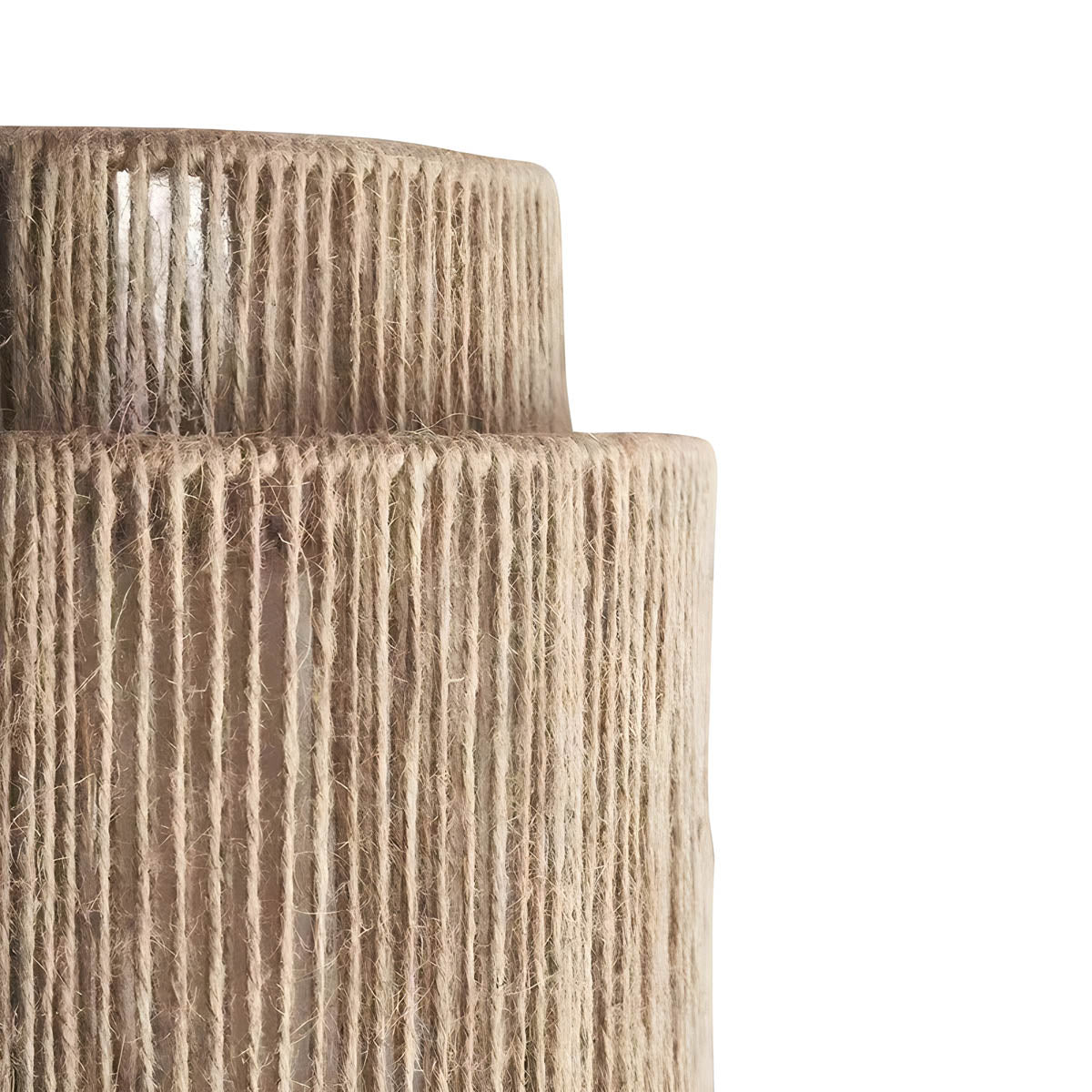 Vägglampa Rustik Naturlig Rep Inomhuslampa Carvallo