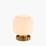 Bordslampa Modern Glas Skärm Sängbord Ljus Carvallo