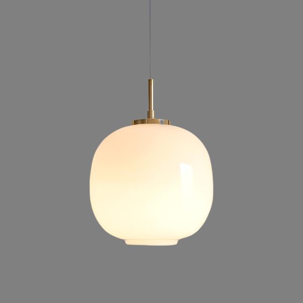 Pendellampa Opalglas Modern Taklampa Carvallo