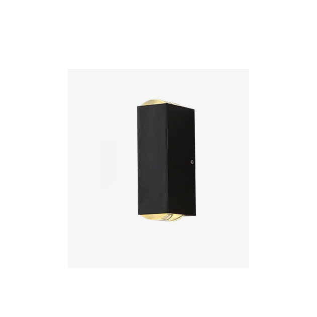 Utomhus Svart Aluminium LED Vägglampa Carvallo