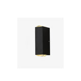 Utomhus Svart Aluminium LED Vägglampa Carvallo