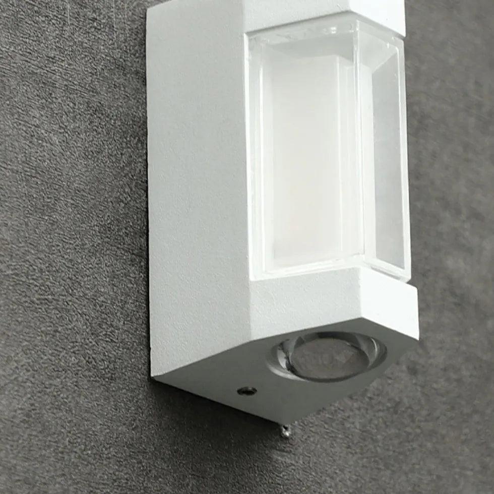 Utomhusvägglampa Vattentät Metall LED-lampa Carvallo