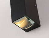 Utomhus Svart Aluminium LED Vägglampa Carvallo