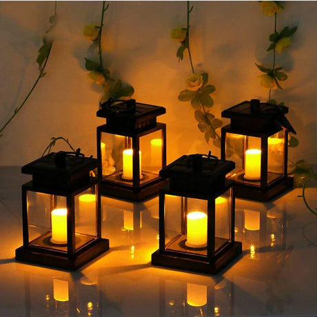 Utomhuslampor med solenergi LED-belysning Carvallo