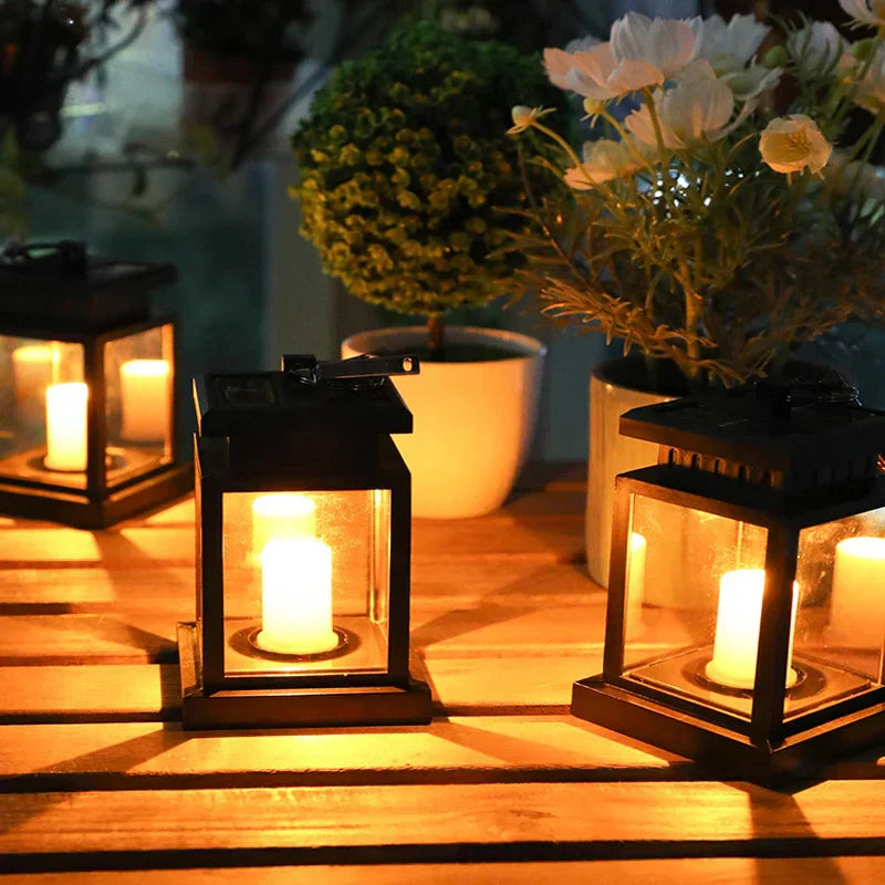 Utomhuslampor med solenergi LED-belysning Carvallo