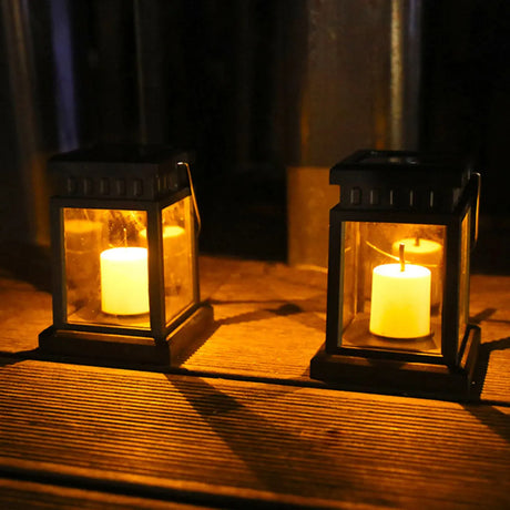 Utomhuslampor med solenergi LED-belysning Carvallo