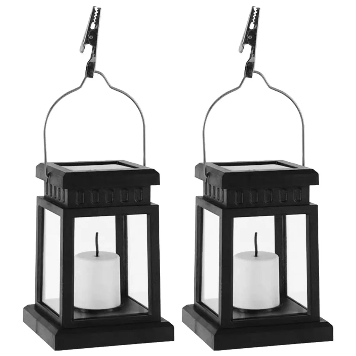 Utomhuslampor med solenergi LED-belysning Carvallo