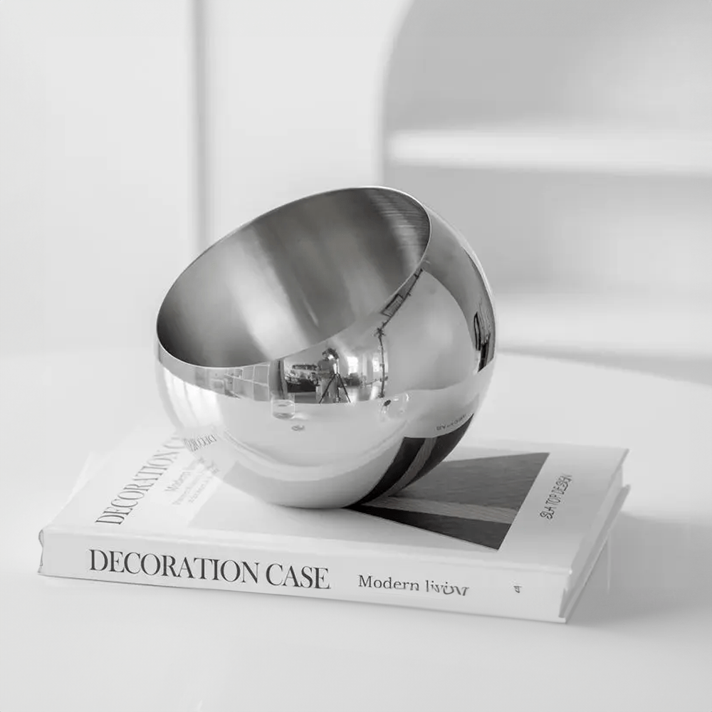 Elegant fruktfat i rostfritt stål - Modern miljövänlig design Carvallo