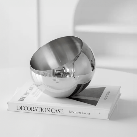 Elegant fruktfat i rostfritt stål - Modern miljövänlig design Carvallo