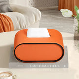 Tissue Box Cover PU Leather Modern Holder Carvallo
