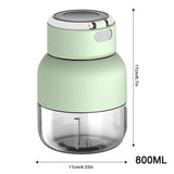 Kompakt 2-i-1 juice- och smoothiemaskin för resor och hemmet MILA Sverige